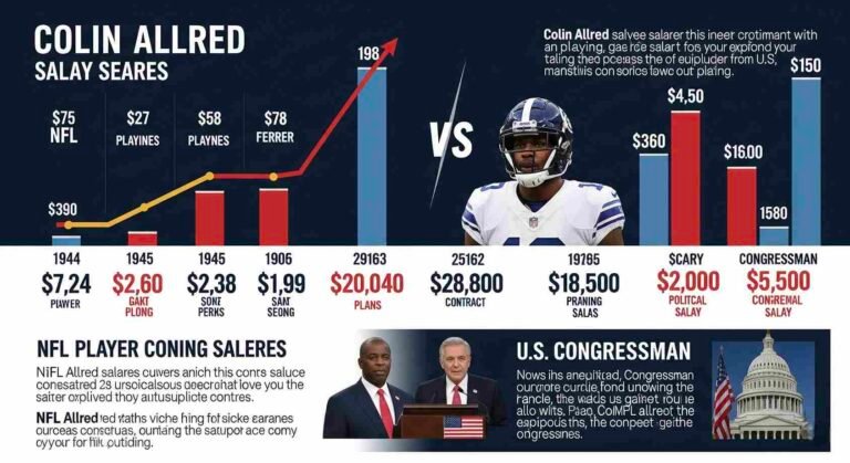 Colin Allred NFL Salary: From Gridiron to Government colin allred nfl salary