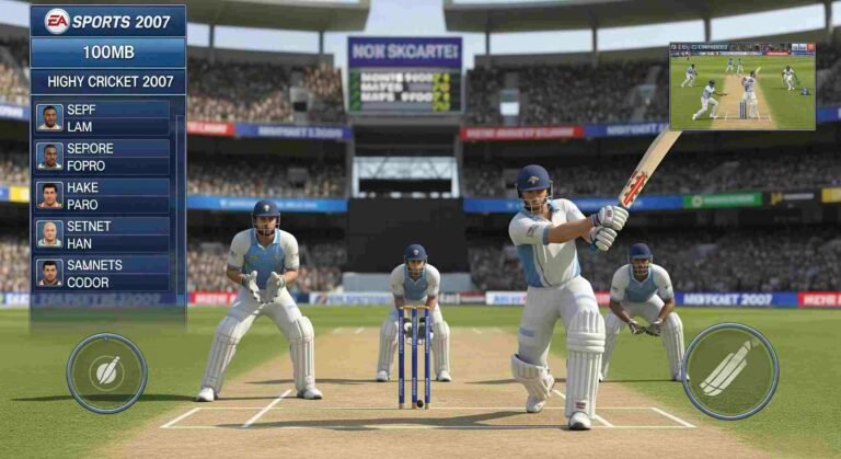 How to Download EA Sports Cricket 2007 Highly Compressed 100MB and Relive Classic Gaming ea sports cricket 2007 highly compressed 100mb