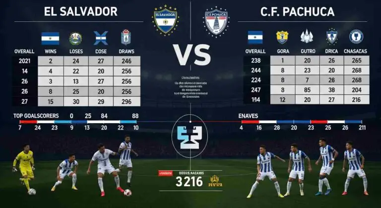 El Salvador National Football Team vs C.F. Pachuca Stats: A Deep Dive into Matchday Performance el salvador national football team vs c.f. pachuca stats