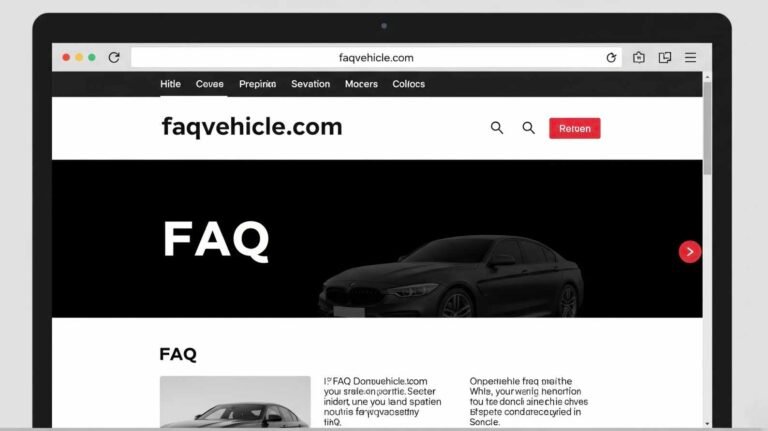 faqvehicle.com FAQ: The Ultimate Resource for Automotive Questions Answered faqvehicle.com faq