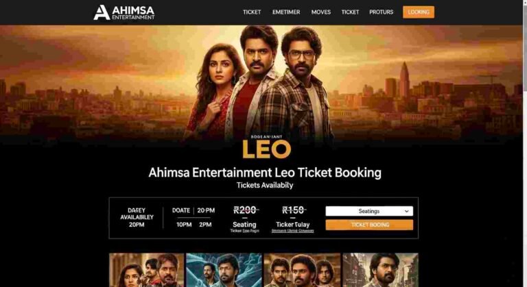 Ahimsa Entertainment Leo Ticket Booking: Everything You Need to Know ahimsa entertainment leo ticket booking