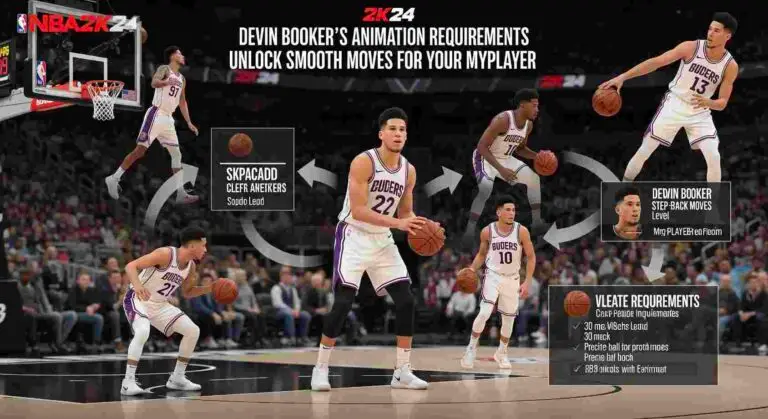 Devin Booker Animation Requirements 2K24: Unlock Smooth Moves for Your MyPLAYER devin booker animation requirements 2k24