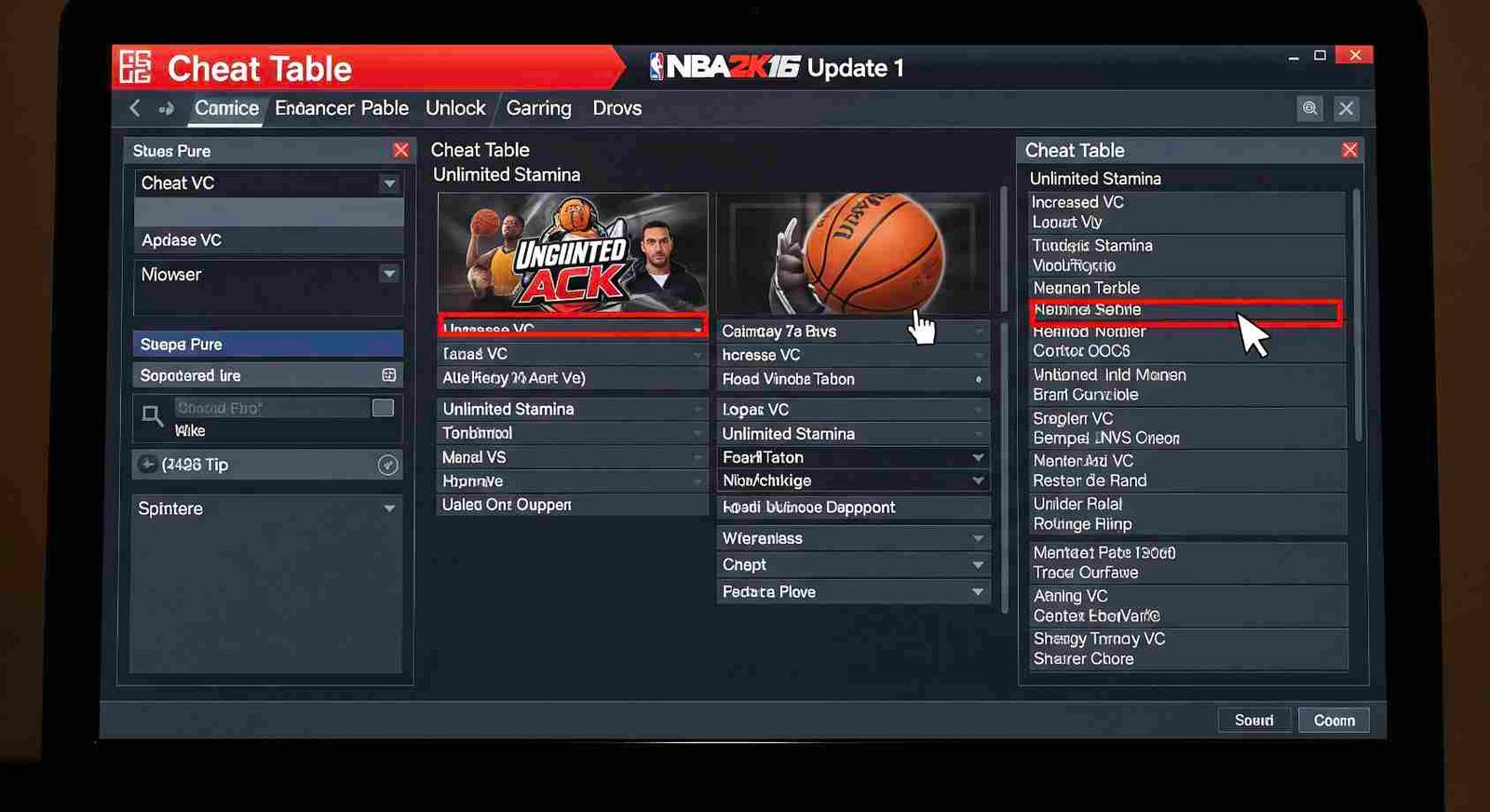 NBA 2K16 Update 1 Cheat Table: Unlocking Enhanced Gameplay and Customization nba 2k16 update 1 cheat table