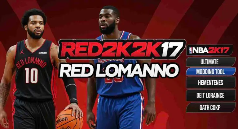 Red Lomanno 2K17 Tool: The Ultimate Companion for NBA 2K17 Modding Fans red lomanno 2k17 tool