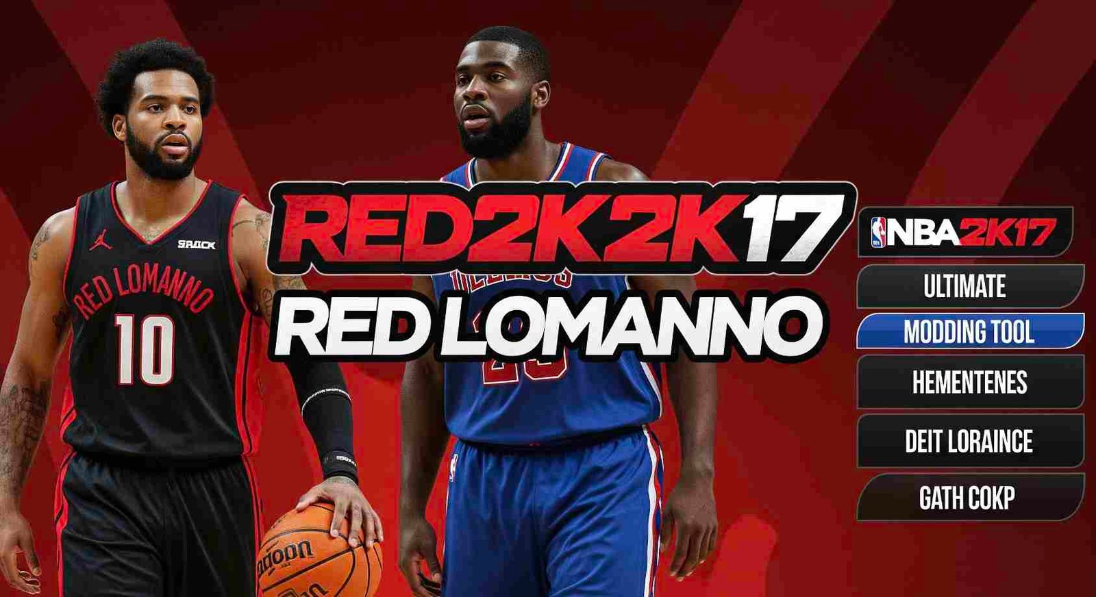 Red Lomanno 2K17 Tool: The Ultimate Companion for NBA 2K17 Modding Fans red lomanno 2k17 tool