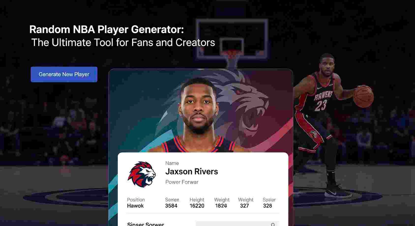 Random NBA Player Generator: The Ultimate Tool for Fans and Creators random nba player generator