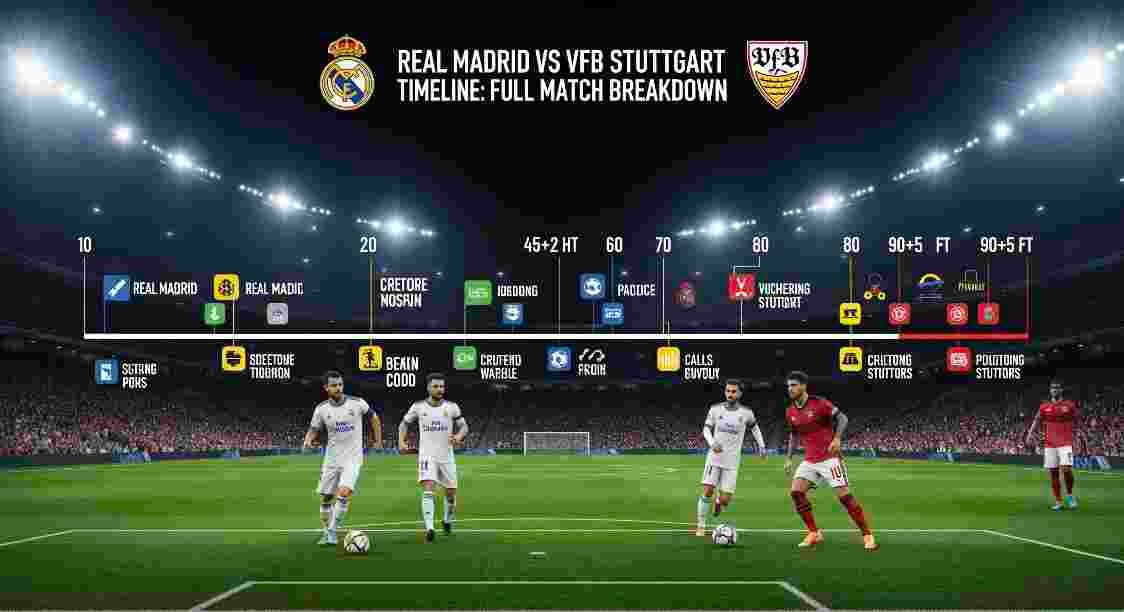 Real Madrid vs VfB Stuttgart Timeline: Full Match Breakdown real madrid vs vfb stuttgart timeline